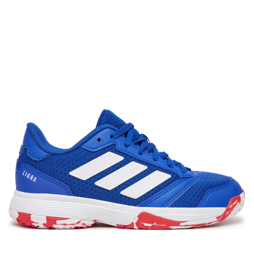 Обувки за зала adidas Ligra 8 Indoor Shoes Kids IH8245 Син цвят на ниска цена