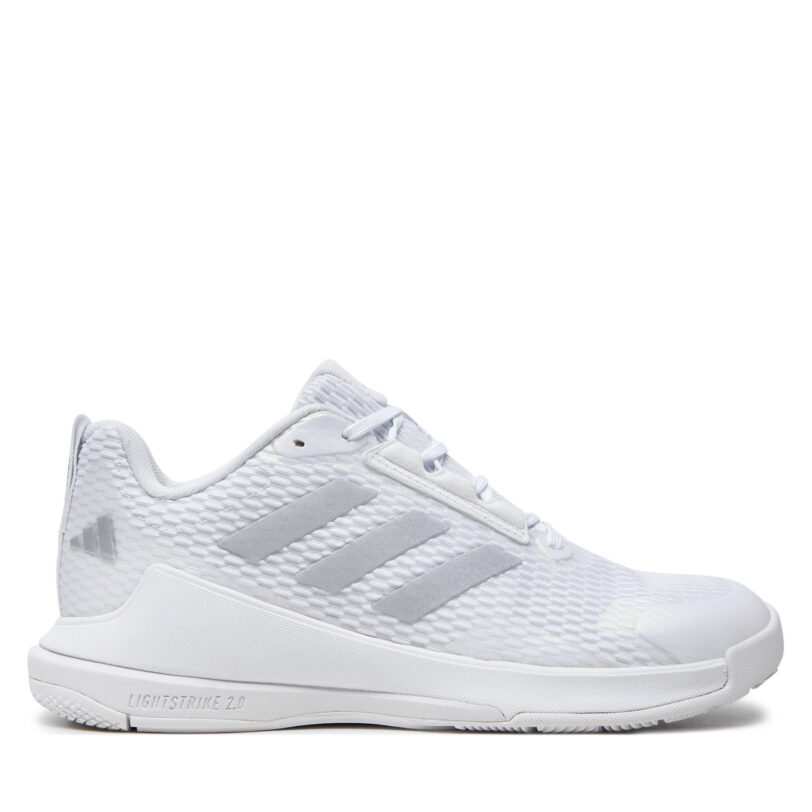 Обувки за зала adidas Novaflight 2 Indoor IG1609 Бял цвят на ниска цена