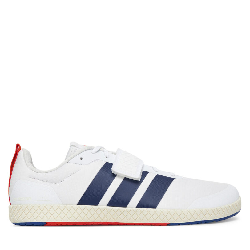 Обувки за зала adidas The Total Weightlifting JP9868 Бял цвят на ниска цена