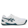 Обувки за тенис Asics Gel-Dedicate 8 1041A408 Бял цвят на ниска цена