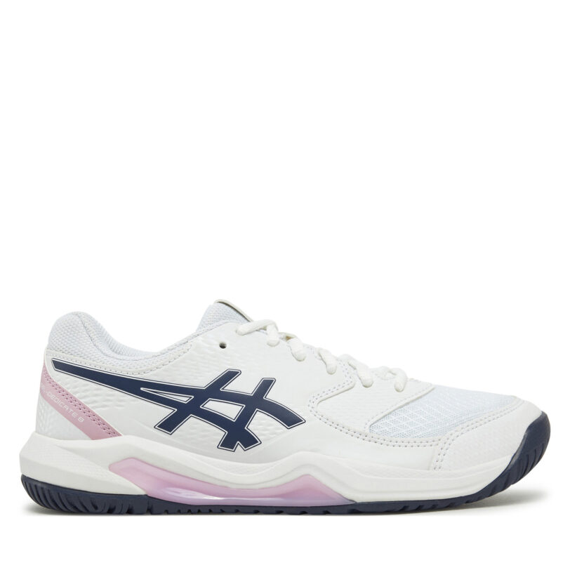 Обувки за тенис Asics Gel-Dedicate 8 1042A237 Бял цвят на ниска цена