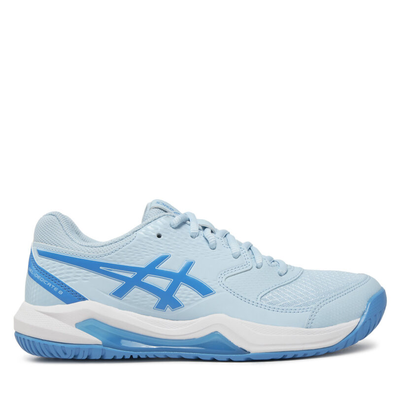 Обувки за тенис Asics Gel-Dedicate 8 1042A237 Светлосиньо цвят на ниска цена