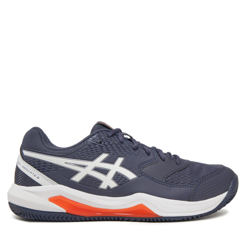 Обувки за тенис Asics Gel-Dedicate 8 Clay 1041A448 Тъмносин цвят на ниска цена