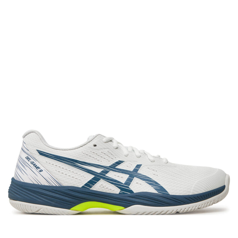 Обувки за тенис Asics Gel-Game 9 1041A337 Бял цвят на ниска цена