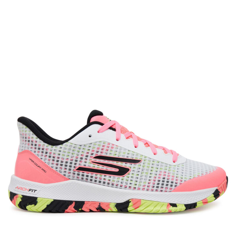 Обувки за тенис Skechers Viper Court Pro 246069/WMLT Бял цвят на ниска цена