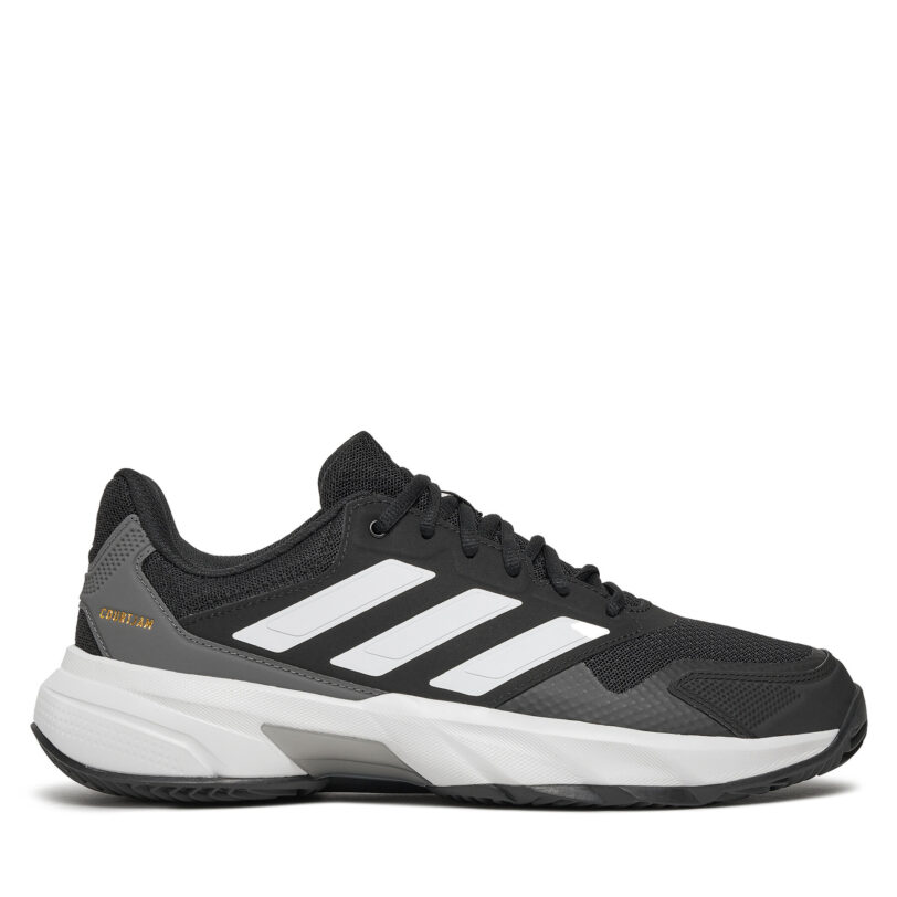 Обувки за тенис adidas CourtJam Control 3 Clay Tennis ID7392 Черен цвят на ниска цена