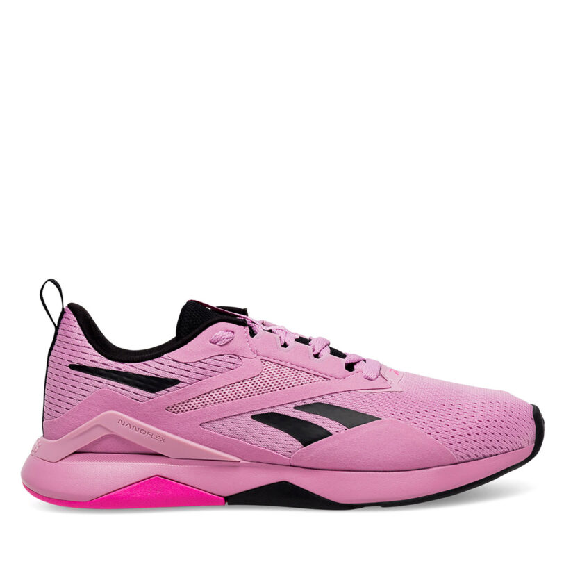 Обувки за фитнес зала Reebok Nanoflex Tr 2 100074541 Розов цвят на ниска цена