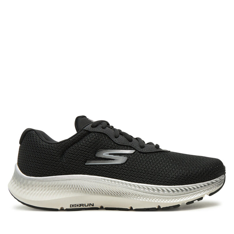 Обувки за фитнес зала Skechers Go Run Consistent 2.0 128621/BKSL Черен цвят на ниска цена