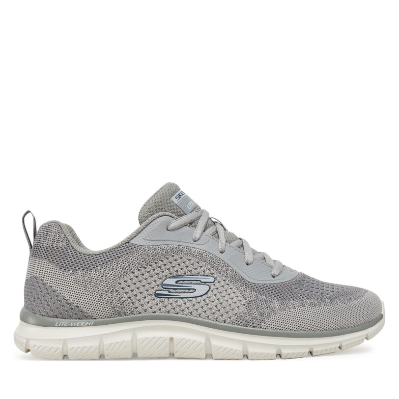 Обувки за фитнес зала Skechers Track - Glendor 232699/GRY Сив цвят на ниска цена