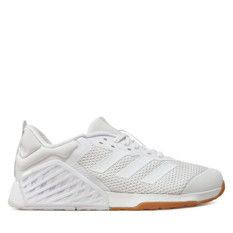 Обувки за фитнес зала adidas Dropset 3 ID8628 Бял цвят на ниска цена