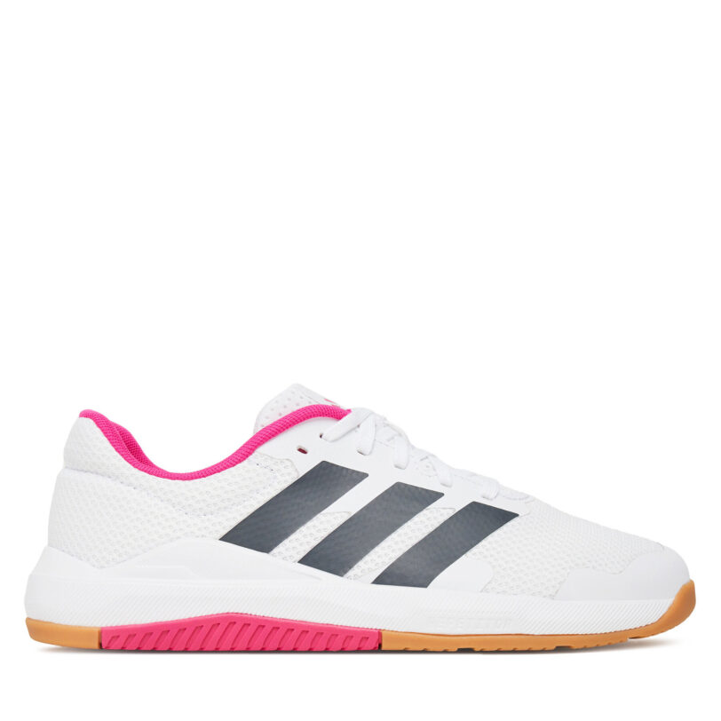 Обувки за фитнес зала adidas Dropset Base JS3164 Бял цвят на ниска цена
