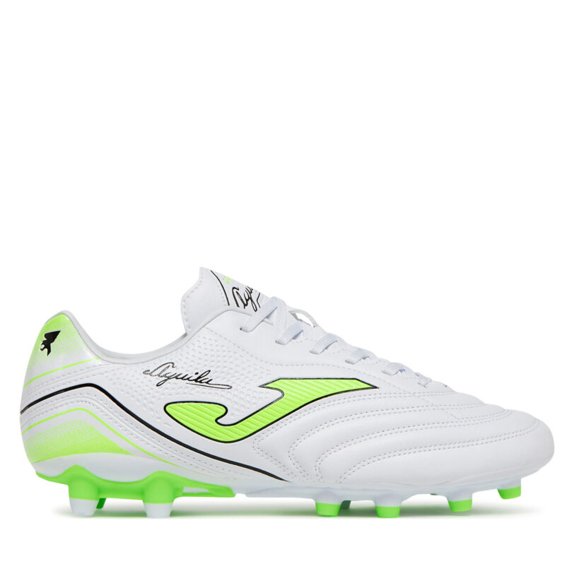 Обувки за футбол Joma Aguila 2502 AGUS2502FG Бял цвят на ниска цена