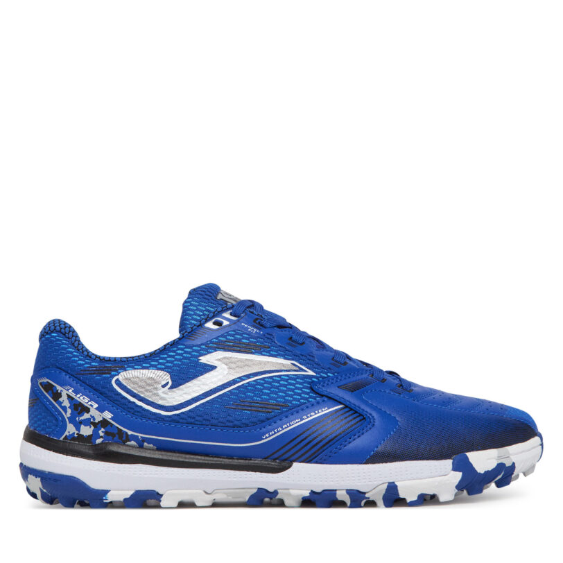 Обувки за футбол Joma Liga 5 2505 LIGS2505TF Син цвят на ниска цена