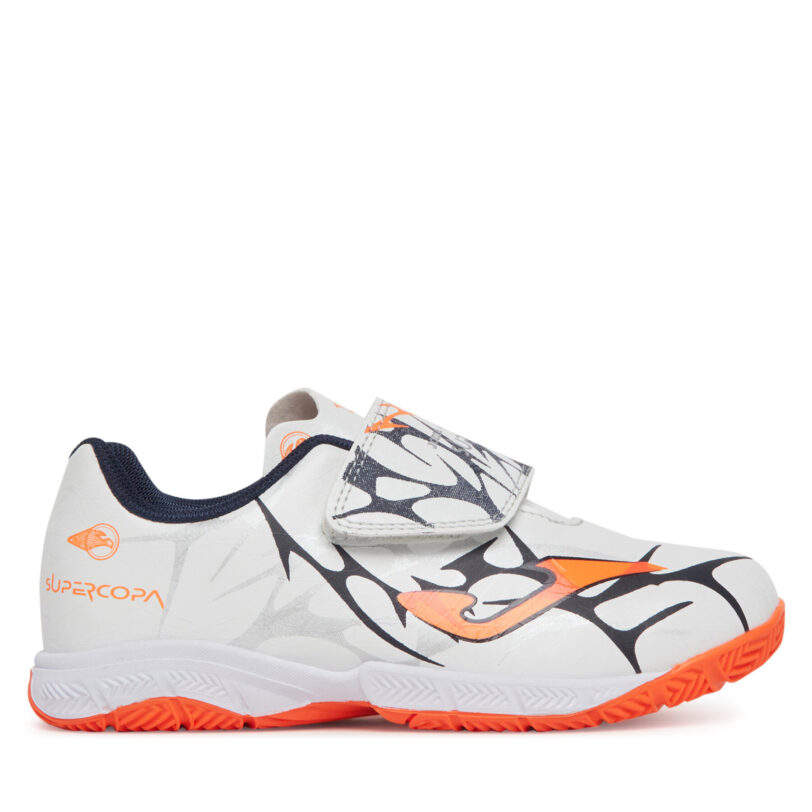 Обувки за футбол Joma Super Copa Jr 2502 SCJS2502INV Бял цвят на ниска цена