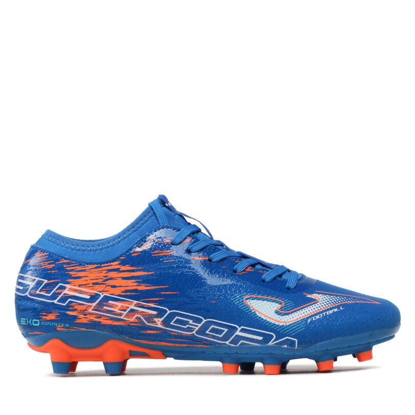 Обувки за футбол Joma Supercopa 2304 SUPS2304FG Син цвят на ниска цена