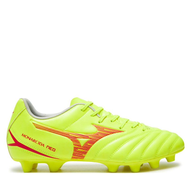 Обувки за футбол Mizuno Monarcida Neo III Select Md P1GA242545 Жълт цвят на ниска цена