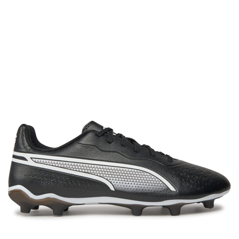 Обувки за футбол Puma King Match Fg/Ag Jr 107573 01 Черен цвят на ниска цена