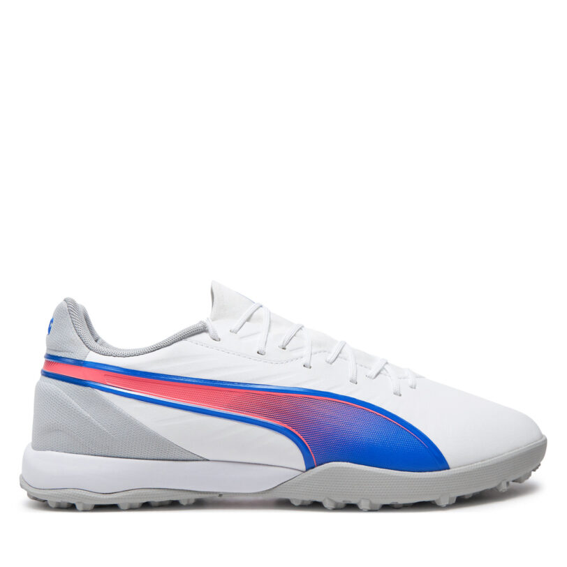 Обувки за футбол Puma King Match Tt 107879 02 Бял цвят на ниска цена