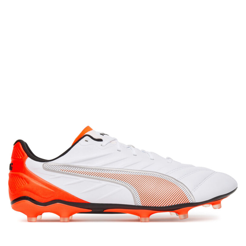 Обувки за футбол Puma King Pro Fg/Ag 108828 01 Бял цвят на ниска цена