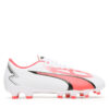 Обувки за футбол Puma Ultra Play FG/AG Jr 107530 01 Бял цвят на ниска цена