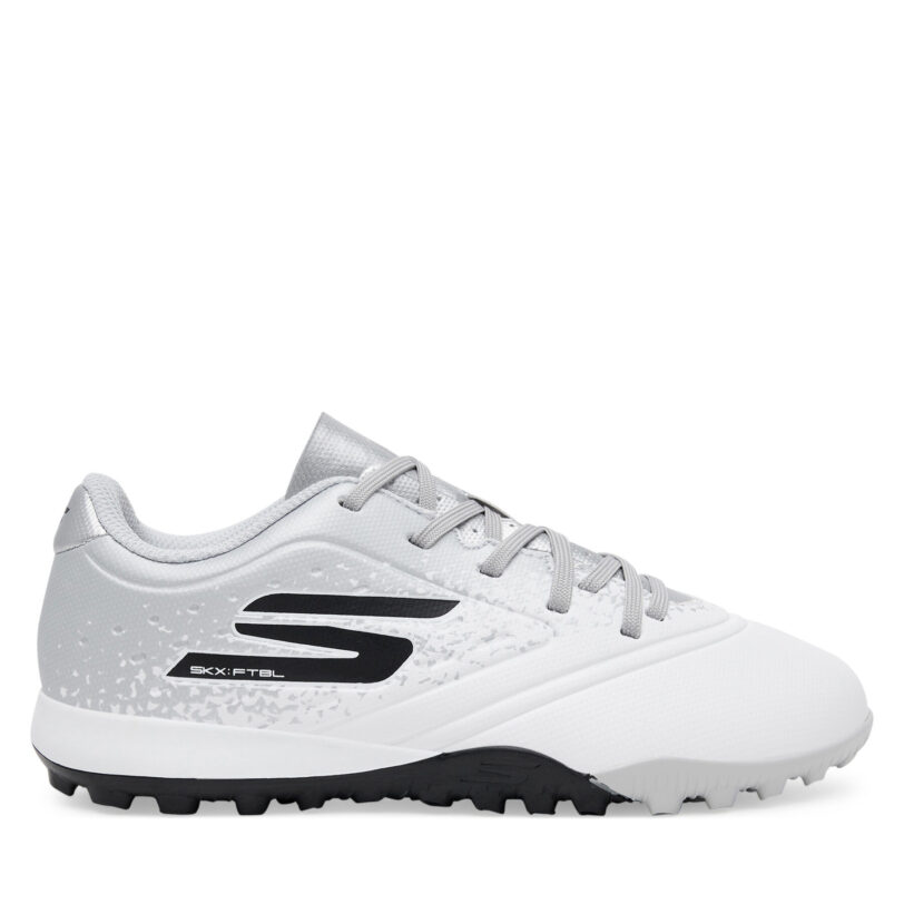 Обувки за футбол Skechers Razor 1.5 Jr Youth Tf 252061L/WSL Бял цвят на ниска цена