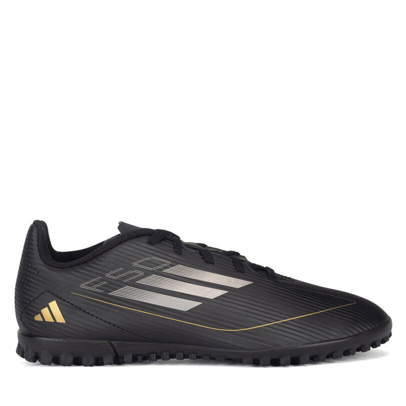 Обувки за футбол adidas F50 CLUB TF J IF1389 Черен цвят на ниска цена