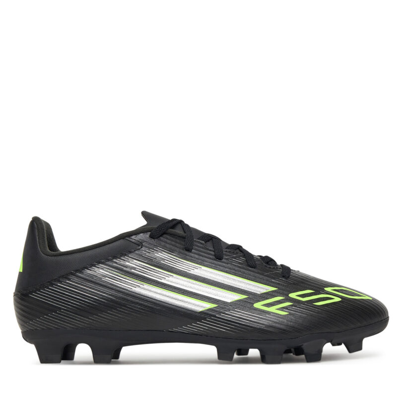 Обувки за футбол adidas F50 Club Firm/Multi-Ground Boots JI0047 Черен цвят на ниска цена