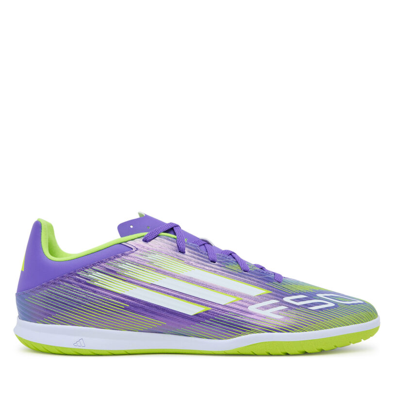 Обувки за футбол adidas F50 Club Indoor Boots JI0023 Виолетов цвят на ниска цена