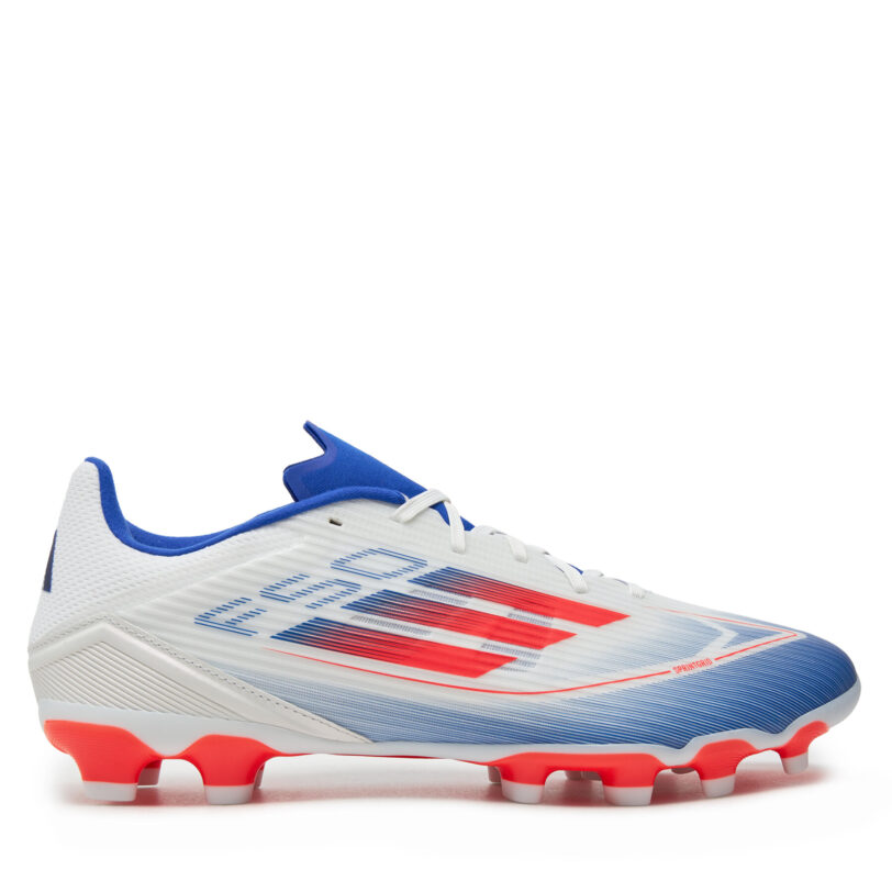 Обувки за футбол adidas F50 League MG IF1341 Бял цвят на ниска цена