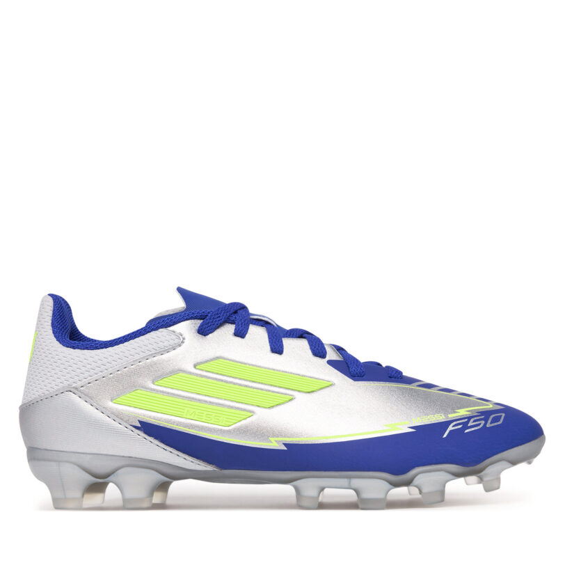 Обувки за футбол adidas F50 League Messi Multi-Ground IH0920 Сив цвят на ниска цена