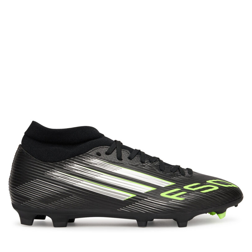 Обувки за футбол adidas F50 League Mid Firm/Multi-Ground Boots JI0887 Черен цвят на ниска цена