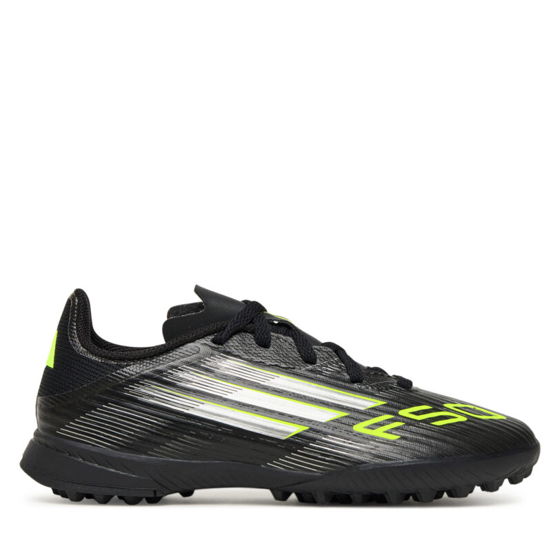 Обувки за футбол adidas F50 League Turf Boots Kids JH9999 Черен цвят на ниска цена