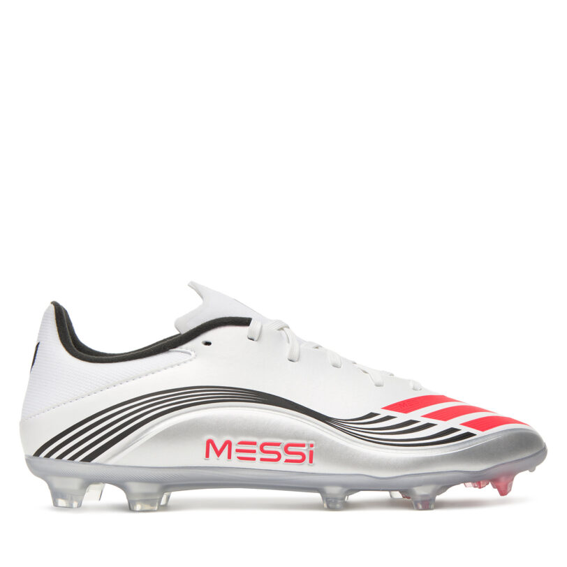 Обувки за футбол adidas F50 Messi League JP7446 Бял цвят на ниска цена