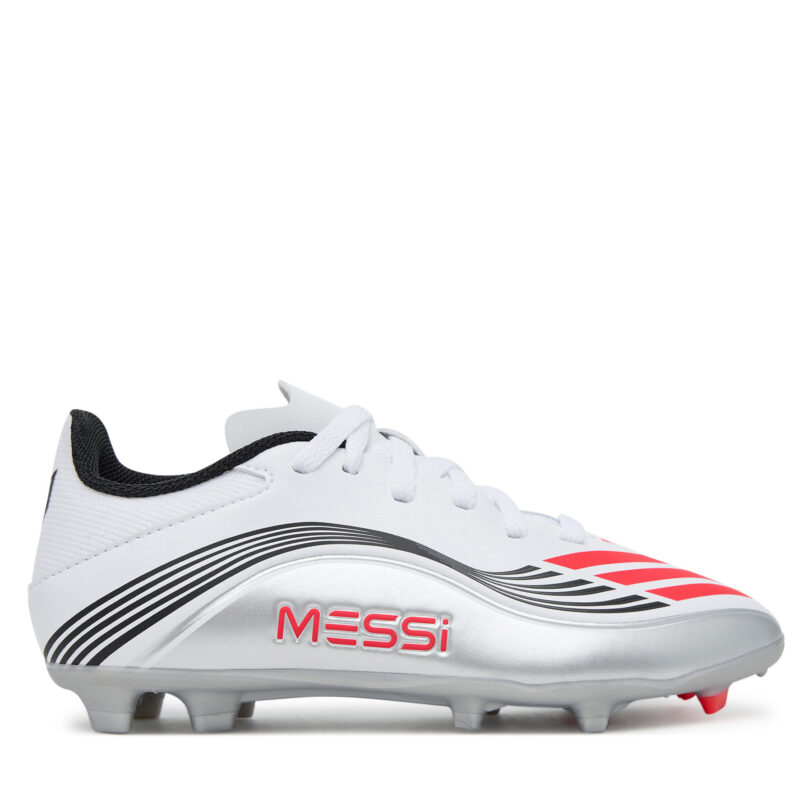 Обувки за футбол adidas F50 Messi League JP7454 Бял цвят на ниска цена