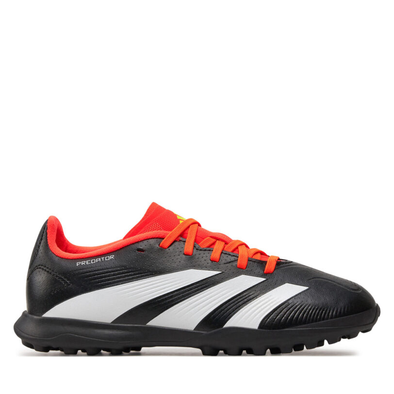 Обувки за футбол adidas Predator 24 League Turf IG5442 Черен цвят на ниска цена