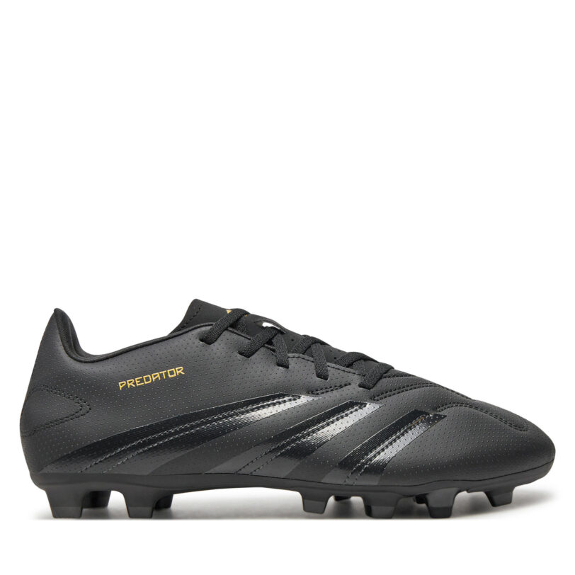 Обувки за футбол adidas Predator Club FxG IF6345 Черен цвят на ниска цена