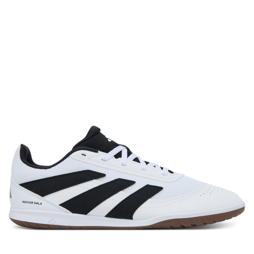 Обувки за футбол adidas Predator Club Sala JR7025 Бял цвят на ниска цена