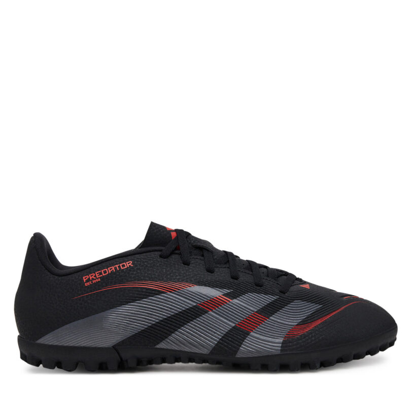 Обувки за футбол adidas Predator Club Turf ID3783 Черен цвят на ниска цена