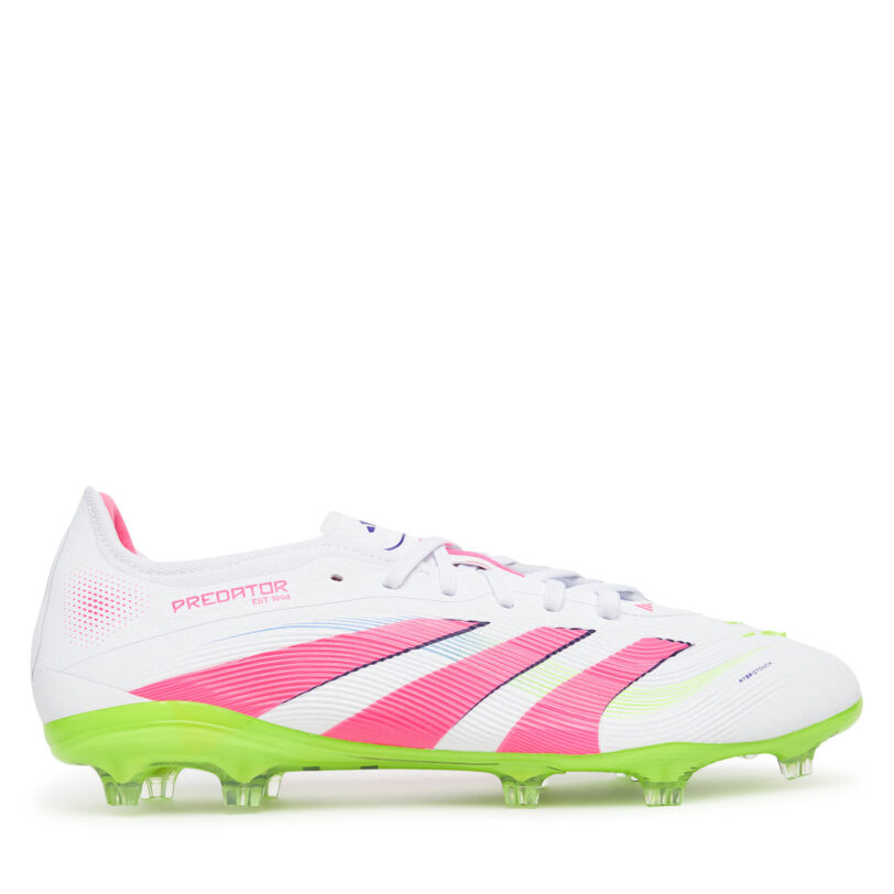 Обувки за футбол adidas Predator Pro Firm Ground ID3855 Бял цвят на ниска цена