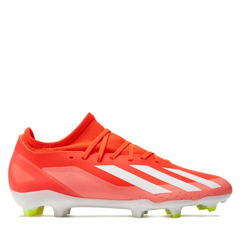 Обувки за футбол adidas X Crazyfast League FG IE2377 Червен цвят на ниска цена