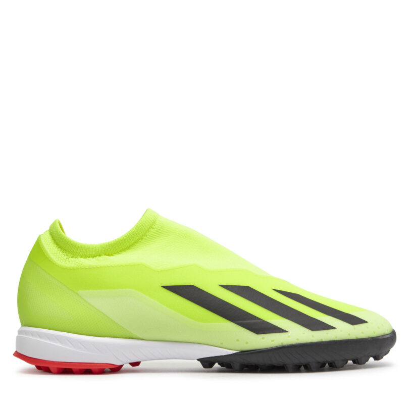Обувки за футбол adidas X Crazyfast League Laceless Turf Boots IF0694 Жълт цвят на ниска цена