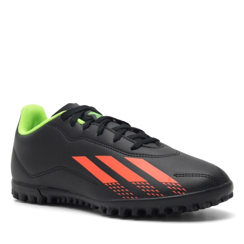 Обувки за футбол adidas X SPEEDPORTAL.4 TF J GW8511 Черен цвят на ниска цена