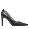 Обувки на ток Calvin Klein Heel Pump 90 - Lth HW0HW02336 Черен цвят на ниска цена