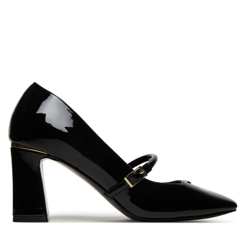 Обувки на ток DKNY Carley K3511584 Черен цвят на ниска цена