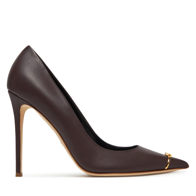 Обувки на ток Elisabetta Franchi SA-74L-52E2-V500 Кафяв цвят на ниска цена