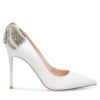 Обувки на ток Eva Minge OLIVIA-SLT3396-138 Бял цвят на ниска цена