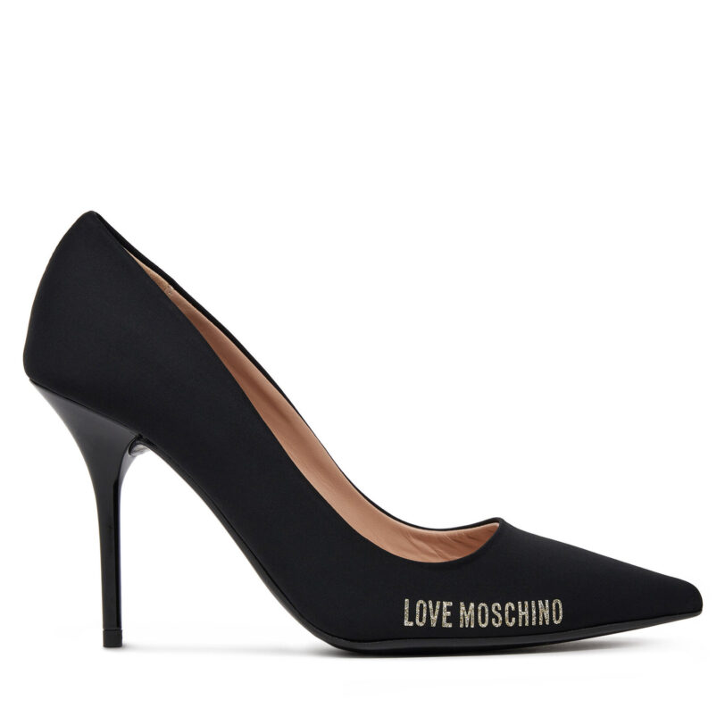 Обувки на ток LOVE MOSCHINO JA10059G1MIM0000 Черен цвят на ниска цена