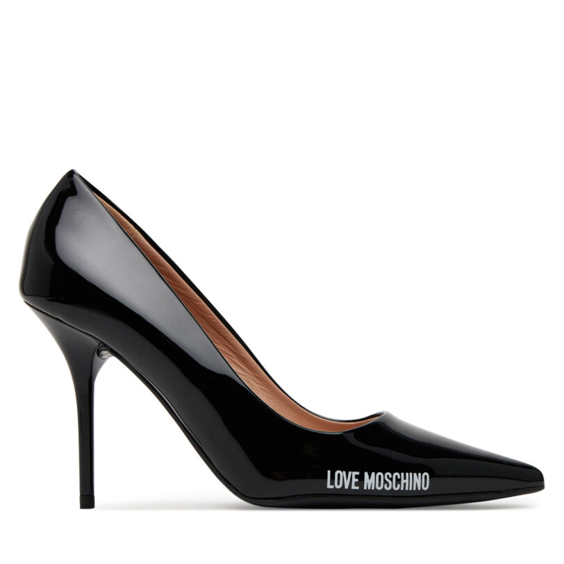 Обувки на ток LOVE MOSCHINO JA10089G1MIH0000 Черен цвят на ниска цена