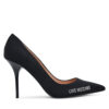 Обувки на ток LOVE MOSCHINO JA10299G1NIM000040 Черен цвят на ниска цена