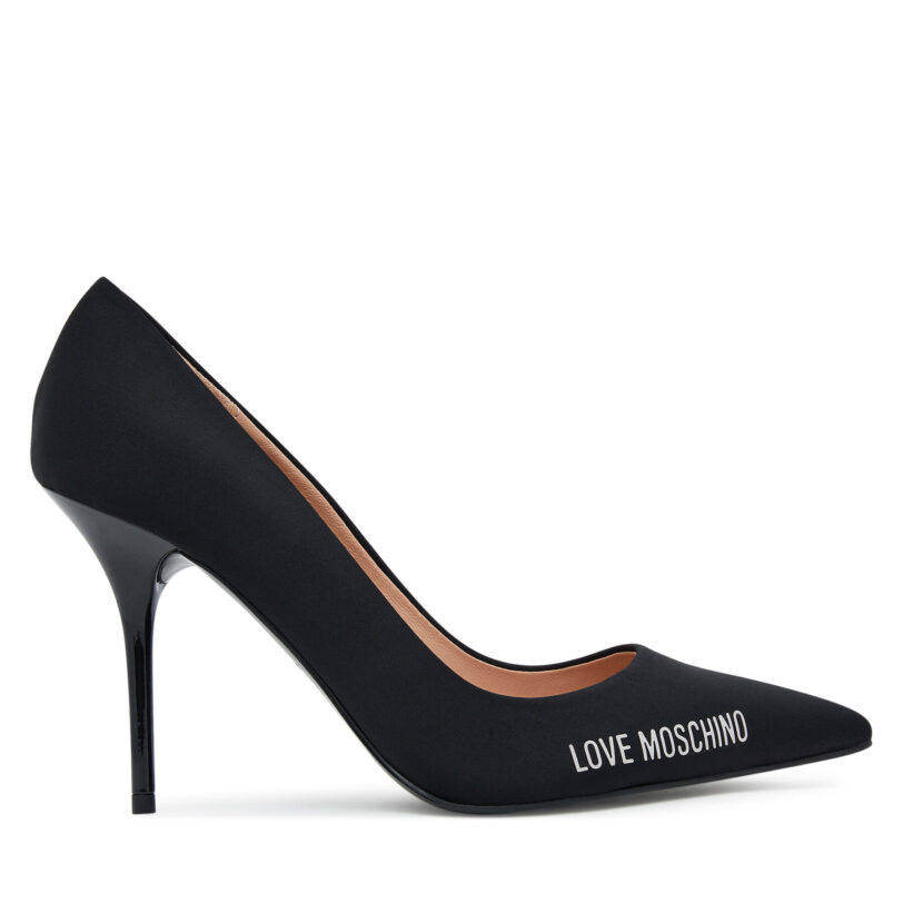 Обувки на ток LOVE MOSCHINO JA10299G1NIM000040 Черен цвят на ниска цена